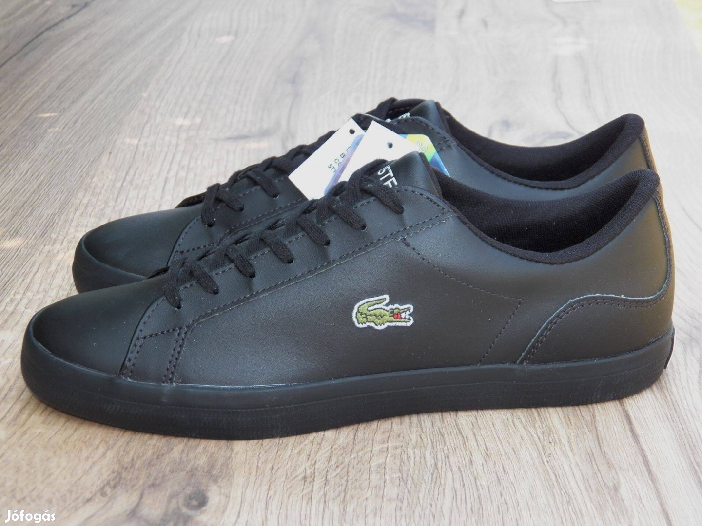 Új! Lacoste Lerond bőr sportos félcipő, 42 -es