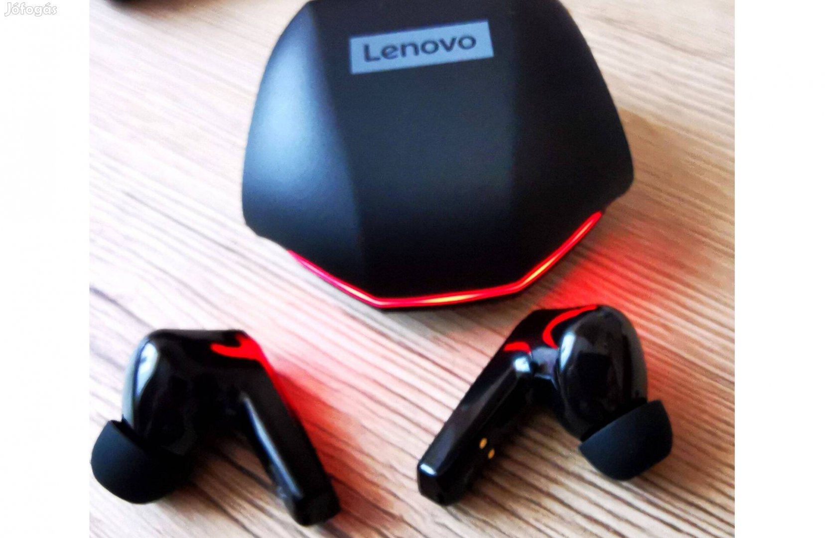 Új, Lenovo GM2 Pro Bt 5.3 fülhallgató+töltődoboz