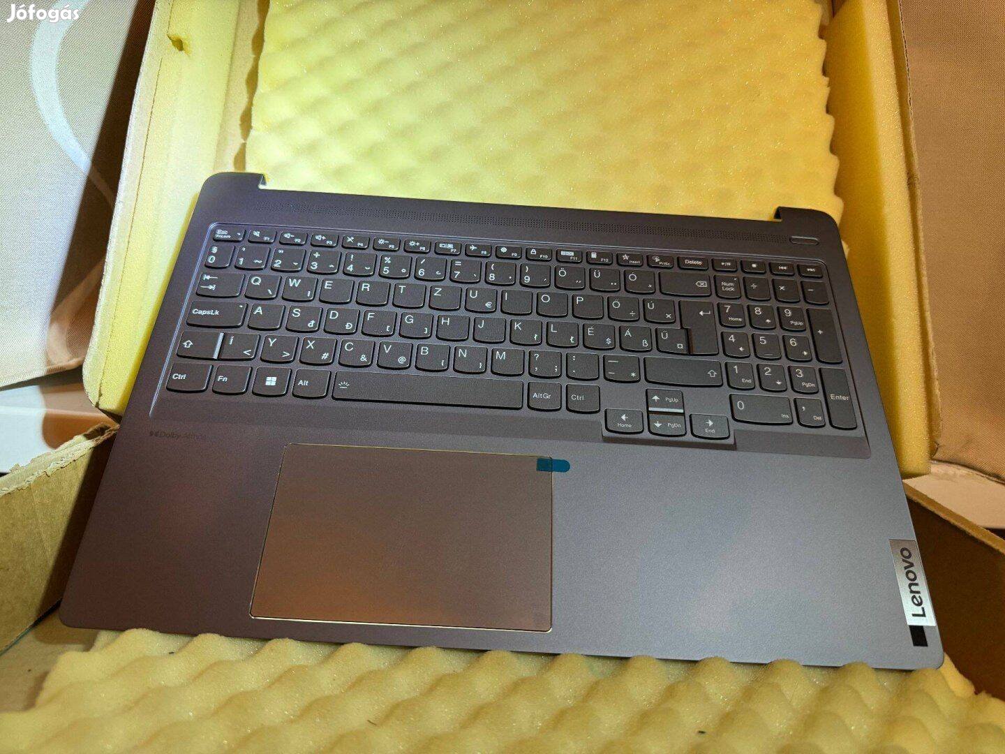 Új! Lenovo Ideapad 5 Pro 16IAH7 világítós magyar billentyűzet 5CB1H954