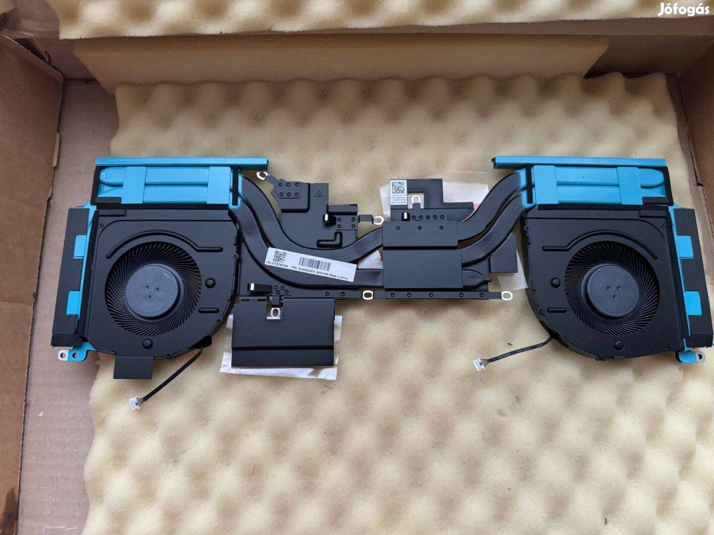 Új! Lenovo Ideapad Gaming 3-15IAH7 heatsink hűtés ventilátor 5H40S2057