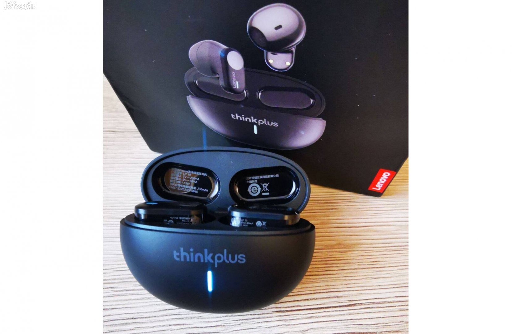 Új, Lenovo LP19 Bluetooth 5.1 fülhallgató 12000 Ft kedvezménnyel!