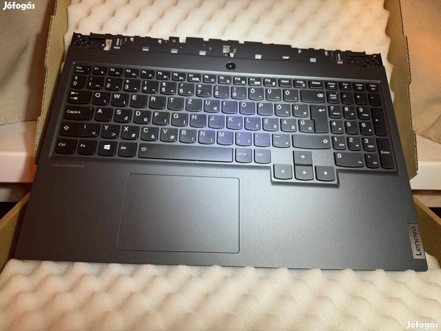 Új! Lenovo Legion 5-15IMH05H világítós magyar billentyűzet 5CB0Z26781