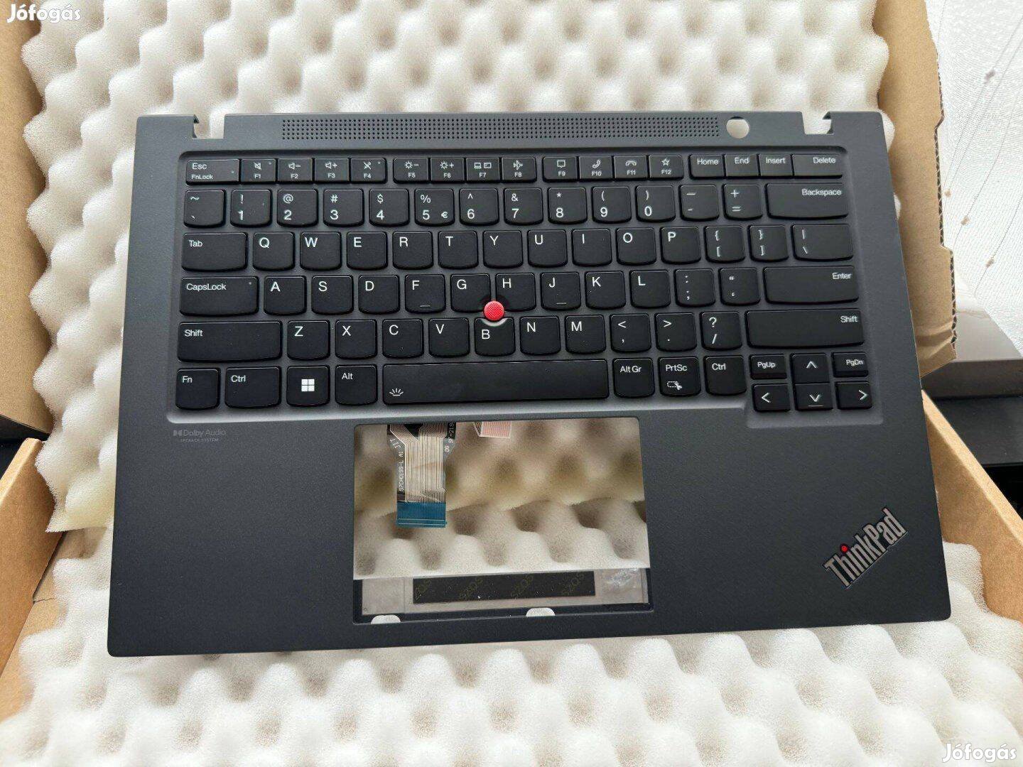 Új! Lenovo Thinkpad T14S Gen 2 világítós angol billentyűzet US 5M11A37
