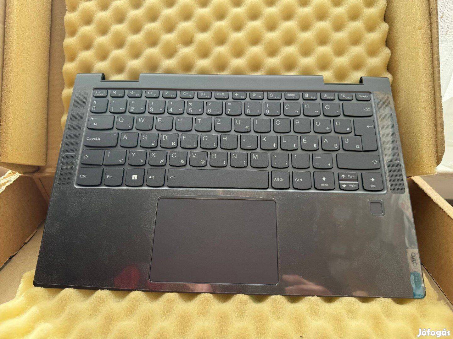 Új! Lenovo Yoga 7-14ACN6 világítós magyar billentyűzet 5CB1D12398