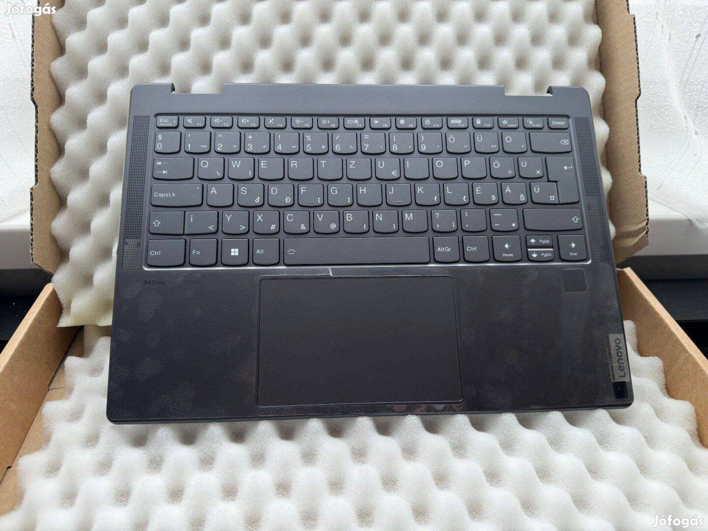 Új! Lenovo Yoga 7-14ARB7 világítós magyar billentyűzet 5CB1J11123