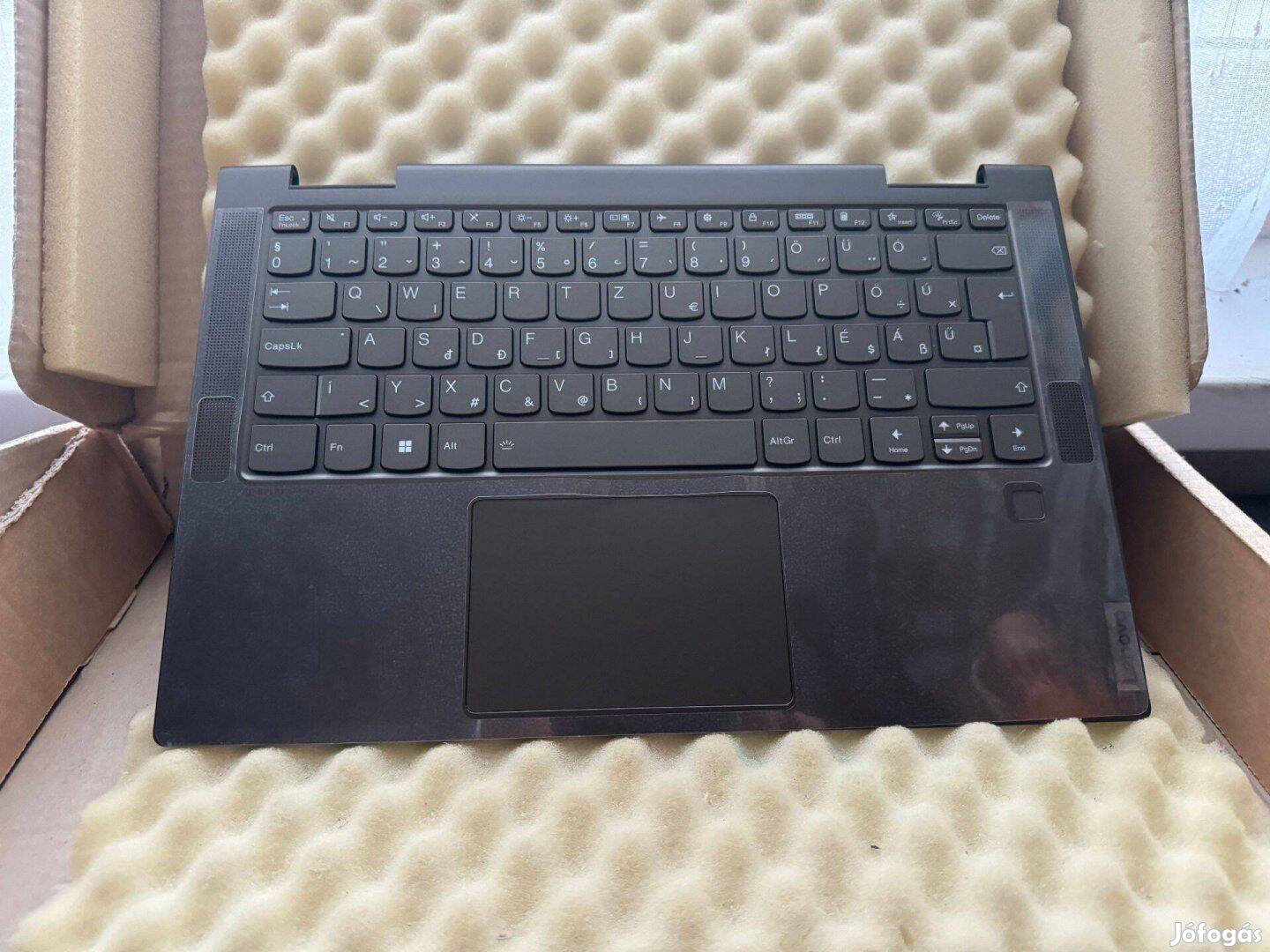 Új! Lenovo Yoga 7-14ITL5 világítós magyar billentyűzet 5CB1A08856