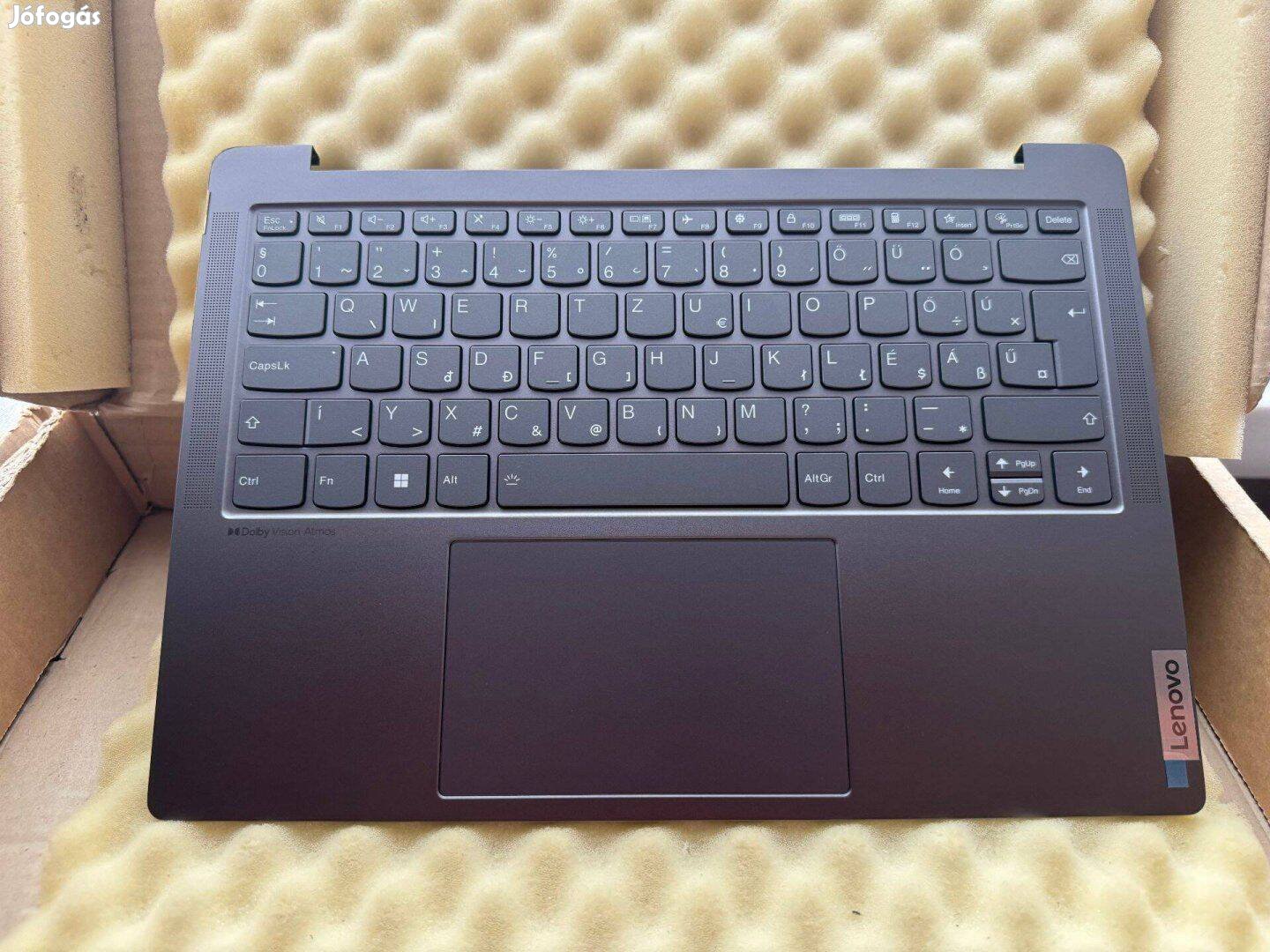 Új! Lenovo Yoga Slim 6-14IAP8 világítós magyar billentyűzet 5CB1K02697