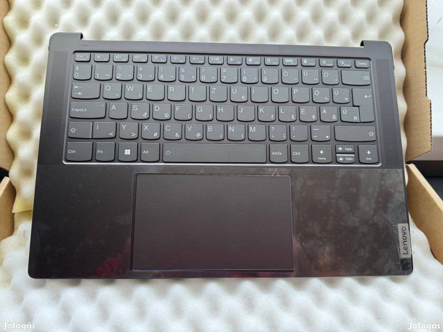 Új! Lenovo Yoga Slim 7 Prox 14ARH7 világító magyar billentyűzet 5CB1J3