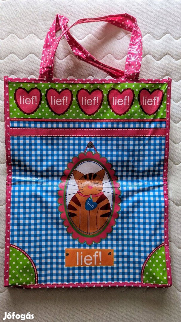 Új! Lief Lifestyle (Holland) Shopping Bag Eladó! Méret: 50x40x14cm