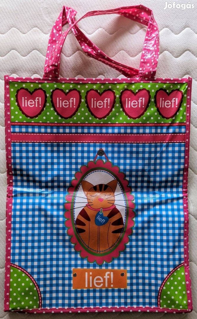 Új! Lief Lifestyle (Holland) Strandtáska Eladó! Méret: 50x40x14cm