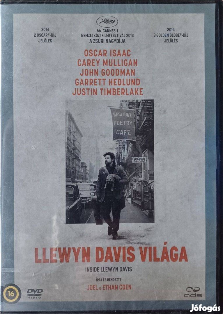 Új! Llewyn Davis világa dvd - John Goodman