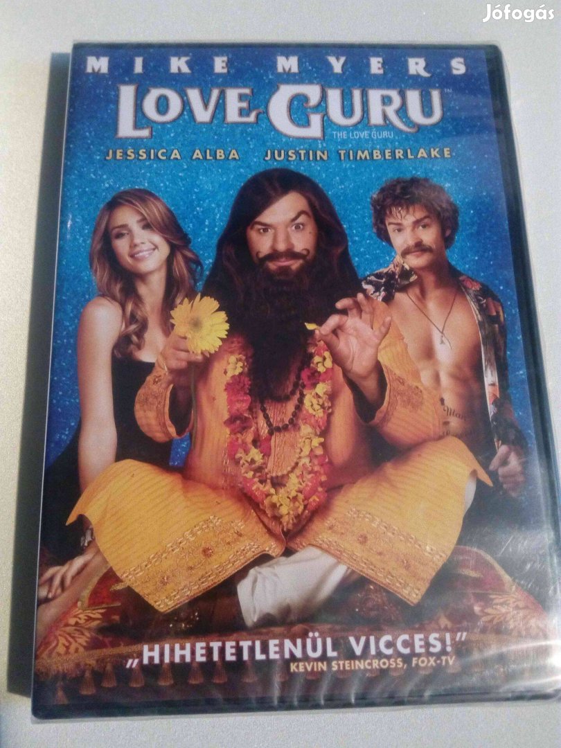 Új, Love Guru DVD Mike Myers, Jessica Alba, Justin Timberlake