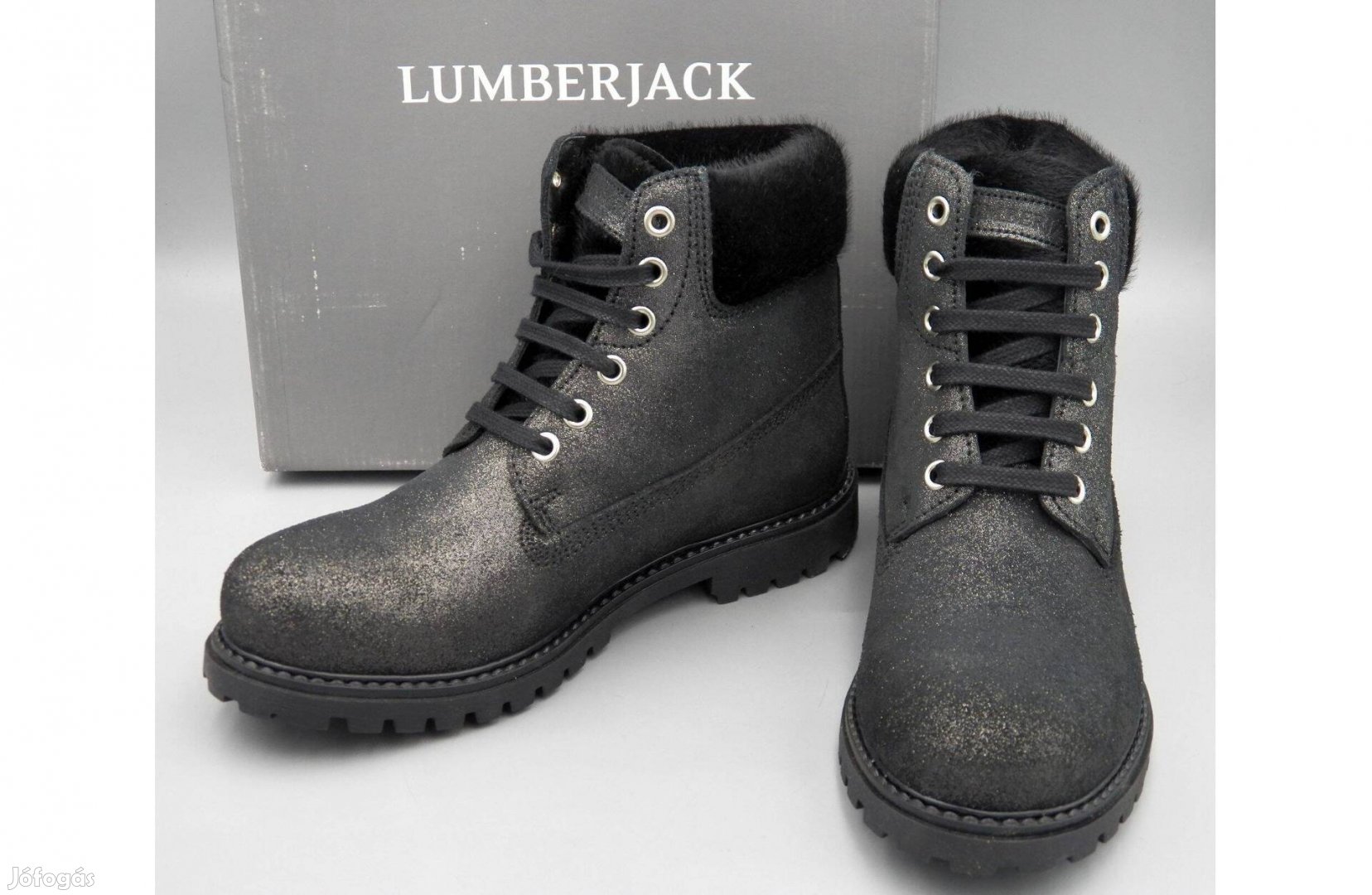 Új! Lumberjack bőr bakancs, 37 -es