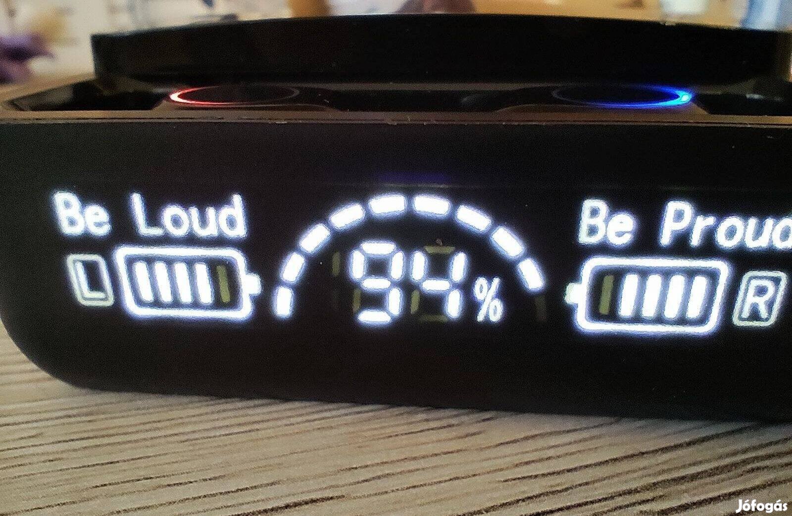 Új, M90 Pro fülhallgató (Digitális kijelző,1200mAh power bank funkció)