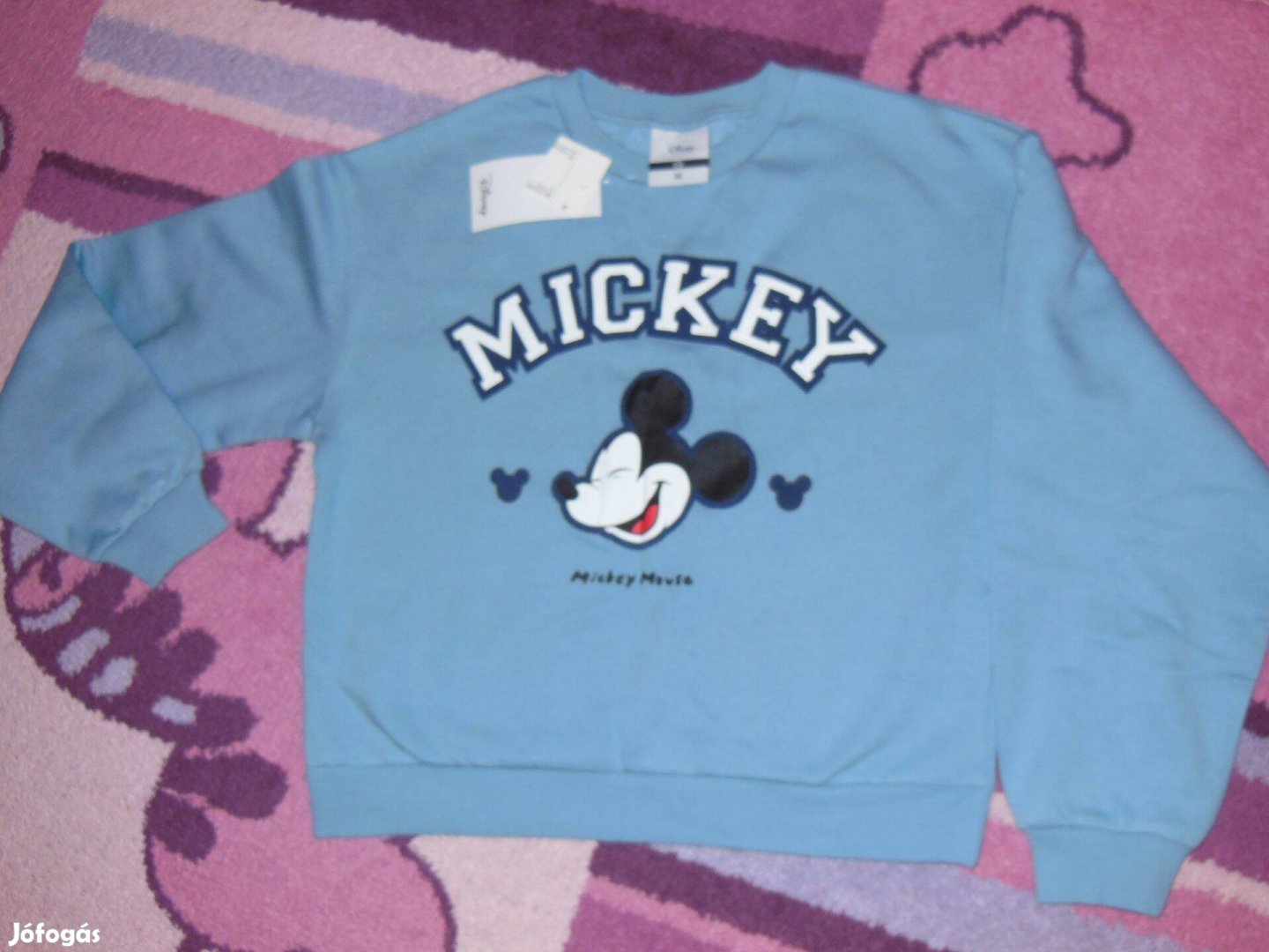 Új! M-es, Disney Mickey egér mintás pulcsi. pulóver