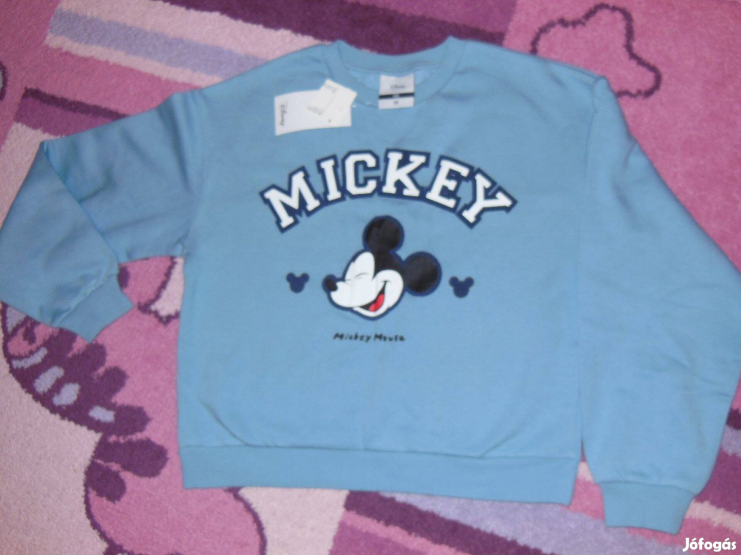 Új! M-es, Disney Mickey egér mintás pulcsi. pulóver