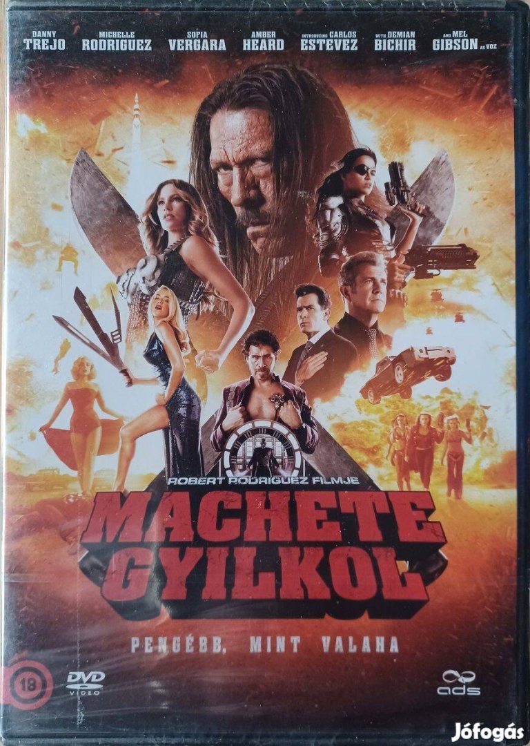 Új! Machete gyilkol dvd - Danny Trejo