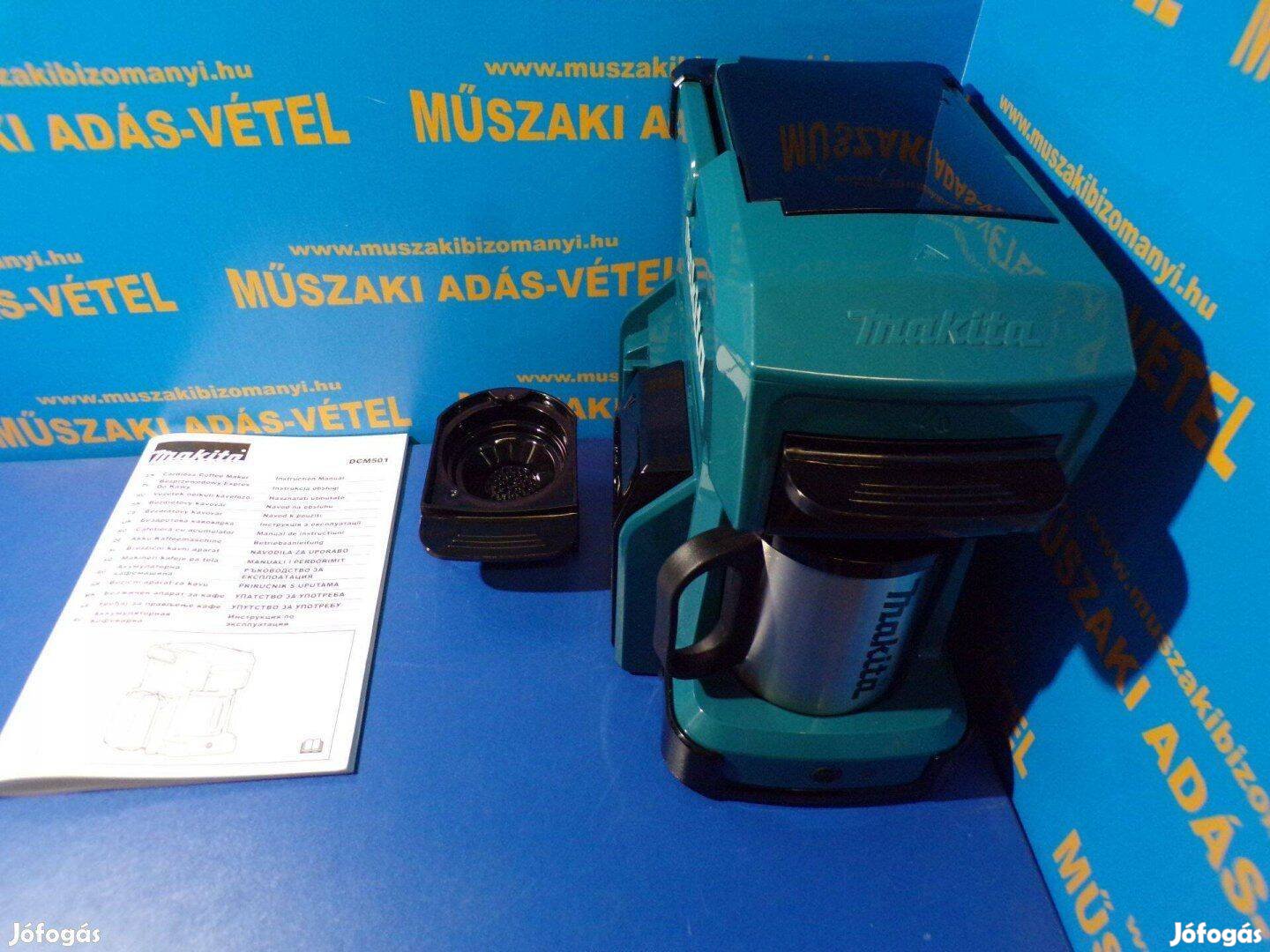 Új! Makita DCM501Z kávéfőző jótállással