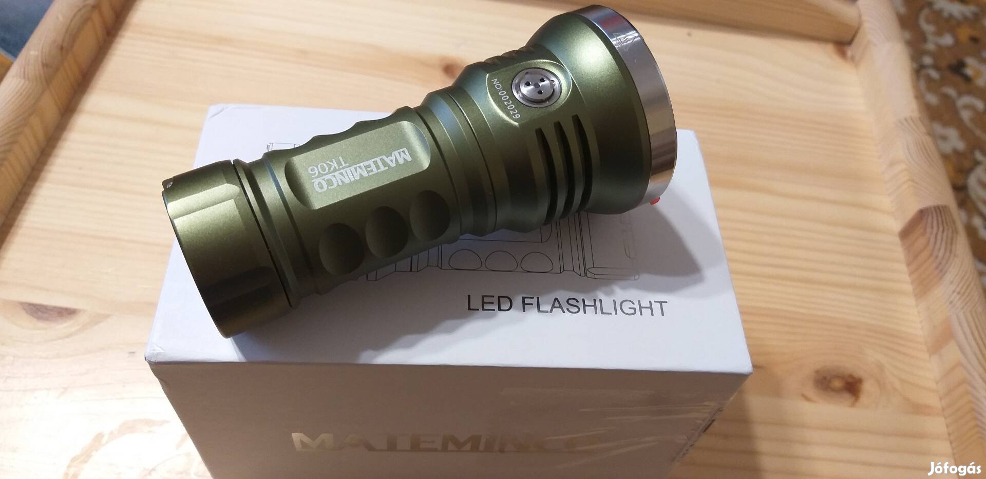 Új! Mateminco TK06 HP50 13000 Lumen USB-C Led lámpa