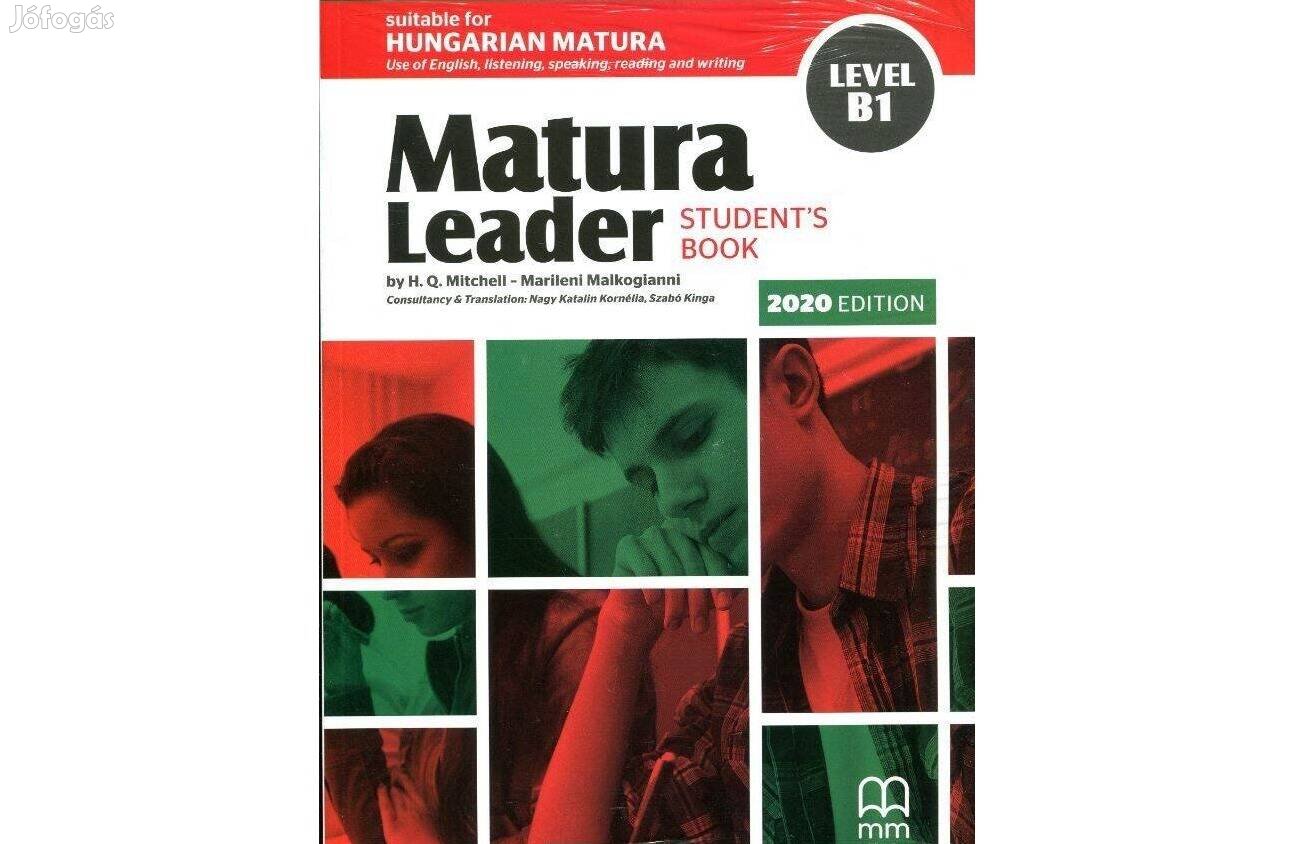 Új! Matura Leader B1 angol tankönyv (2020-as kiadás)