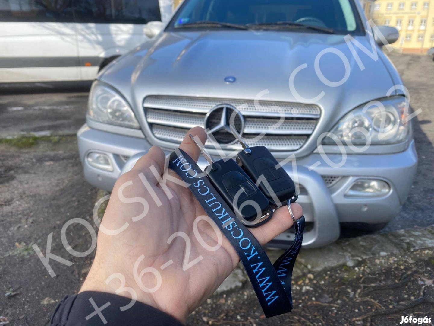 Új! Mercedes-Benz W163 ML autókulcs eladó,autóhoz programozva