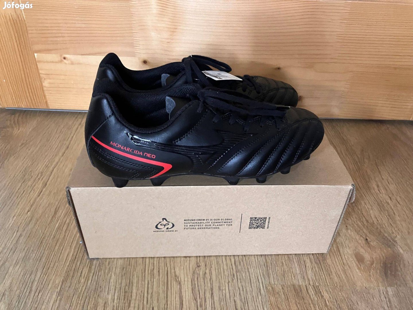 Új, Mizuno stoplis foci cipő (38-as gyerek)