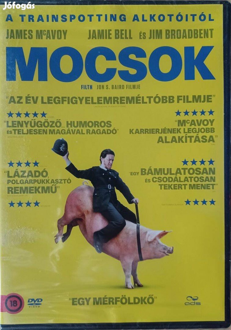 Új! Mocsok dvd - James Mcavoy