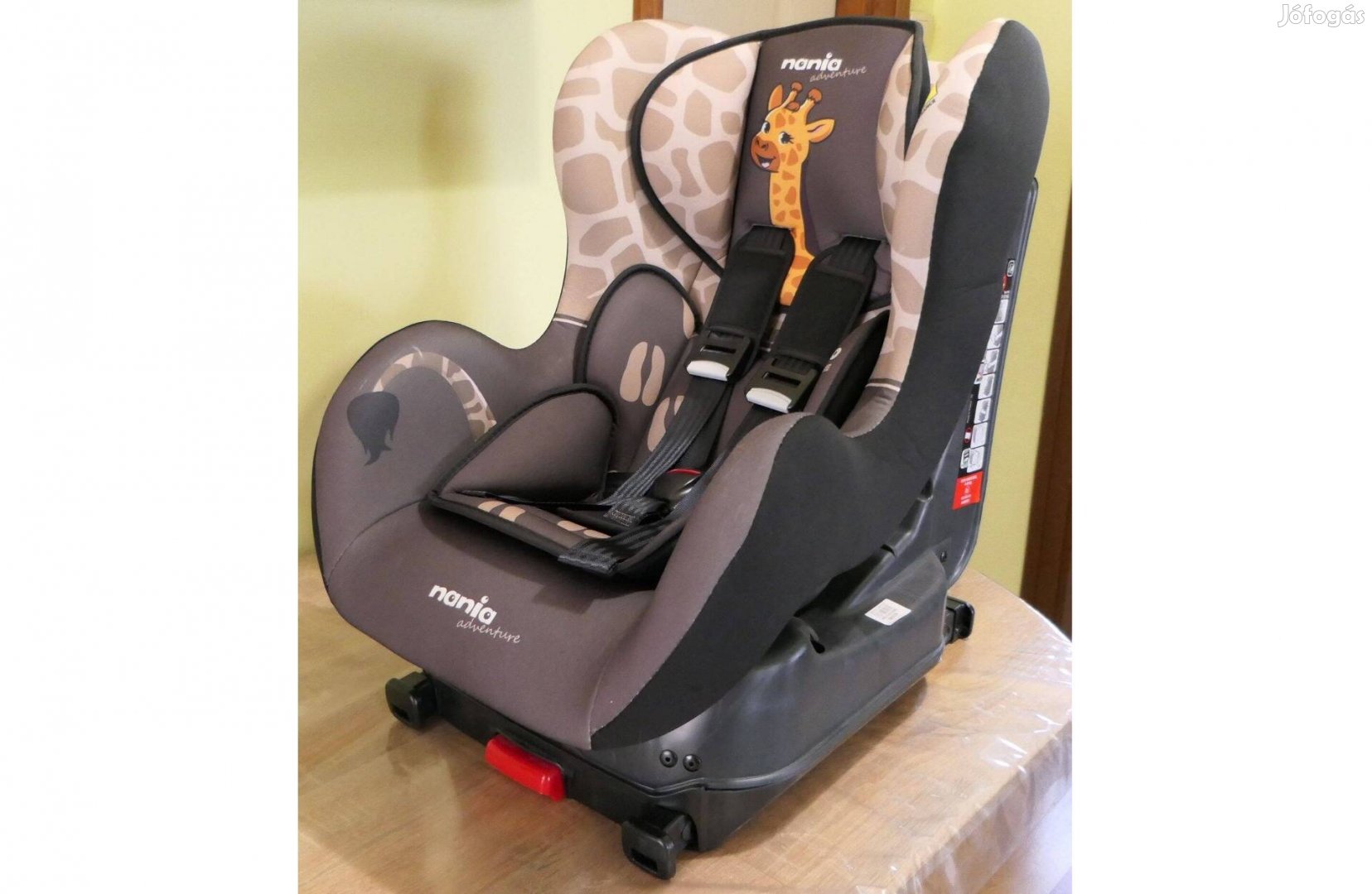 Új! Nania zsiráf isofix autós gyerekülés 0-18kg babaülés autóba