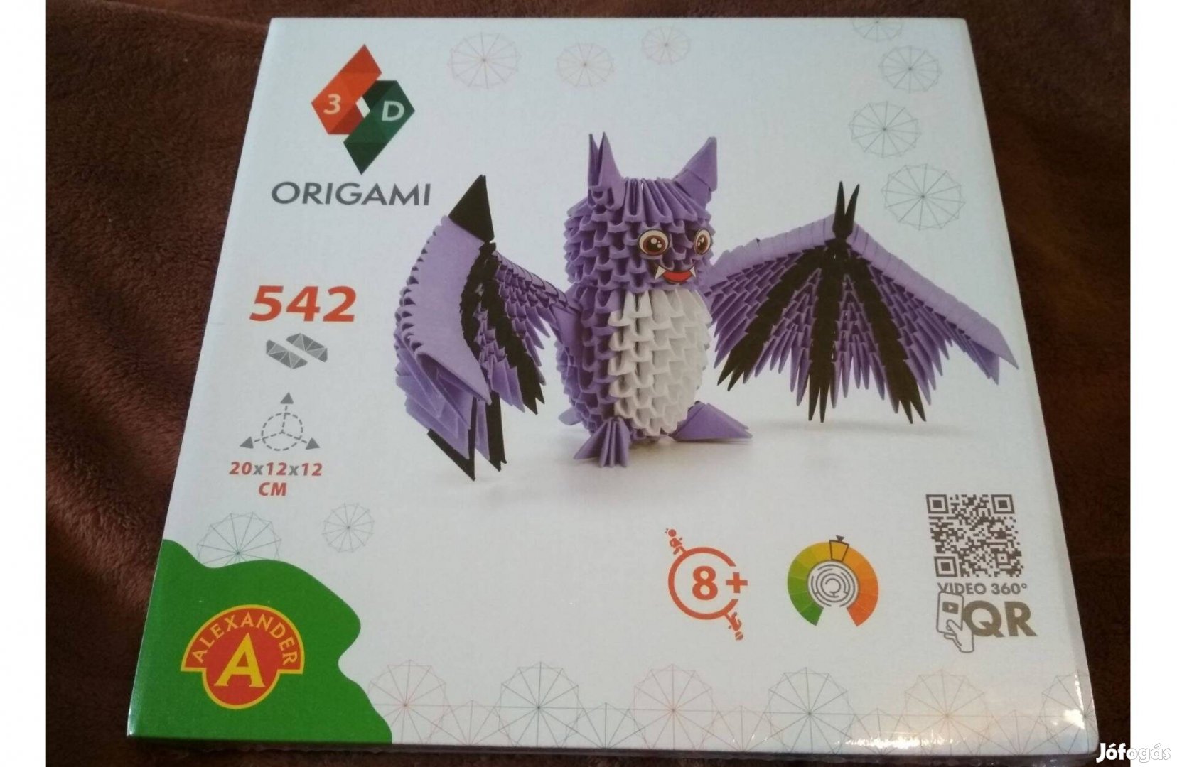 Új, Origami denevér 542 db-os