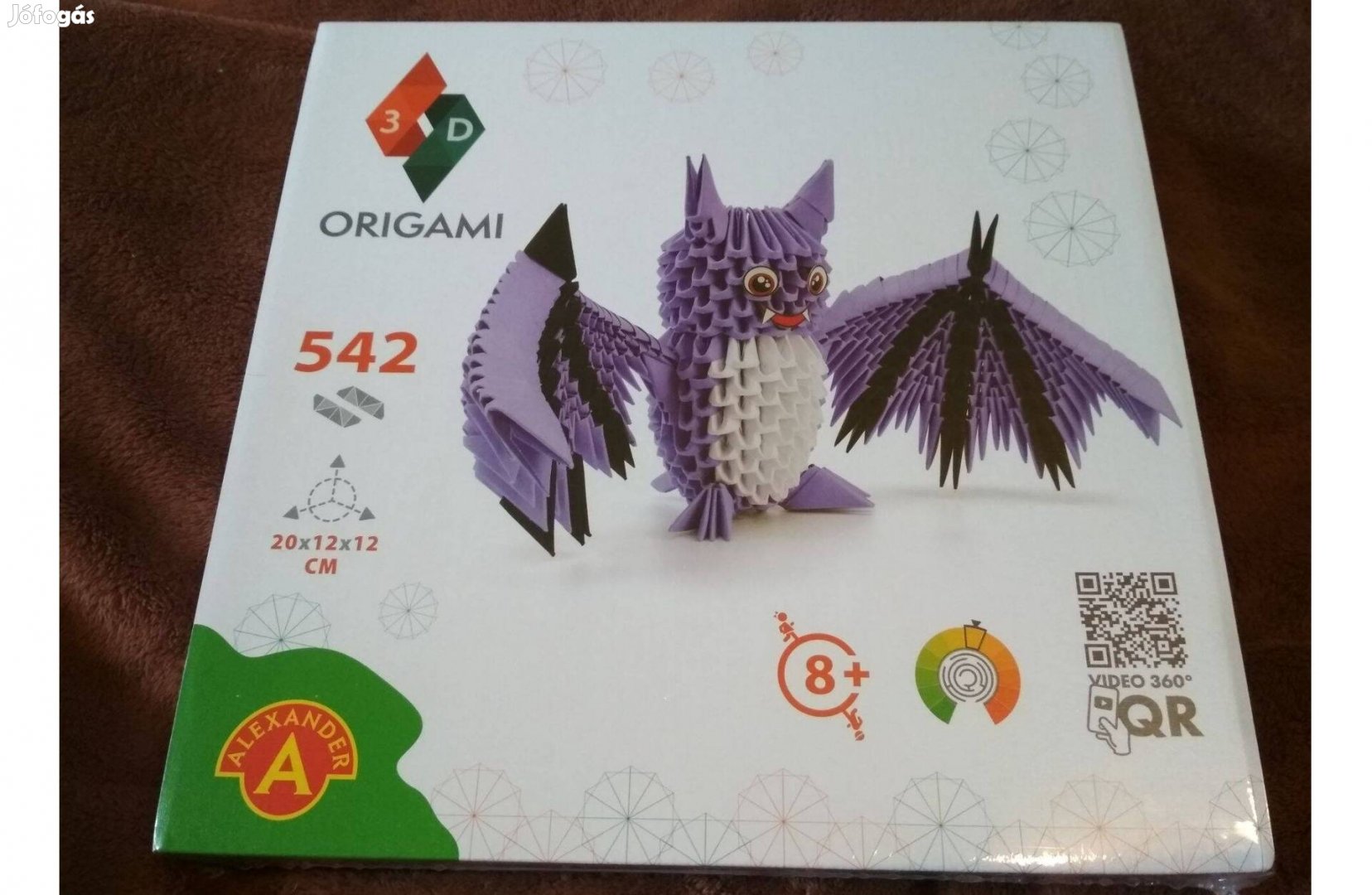 Új, Origami denevér 542 db-os