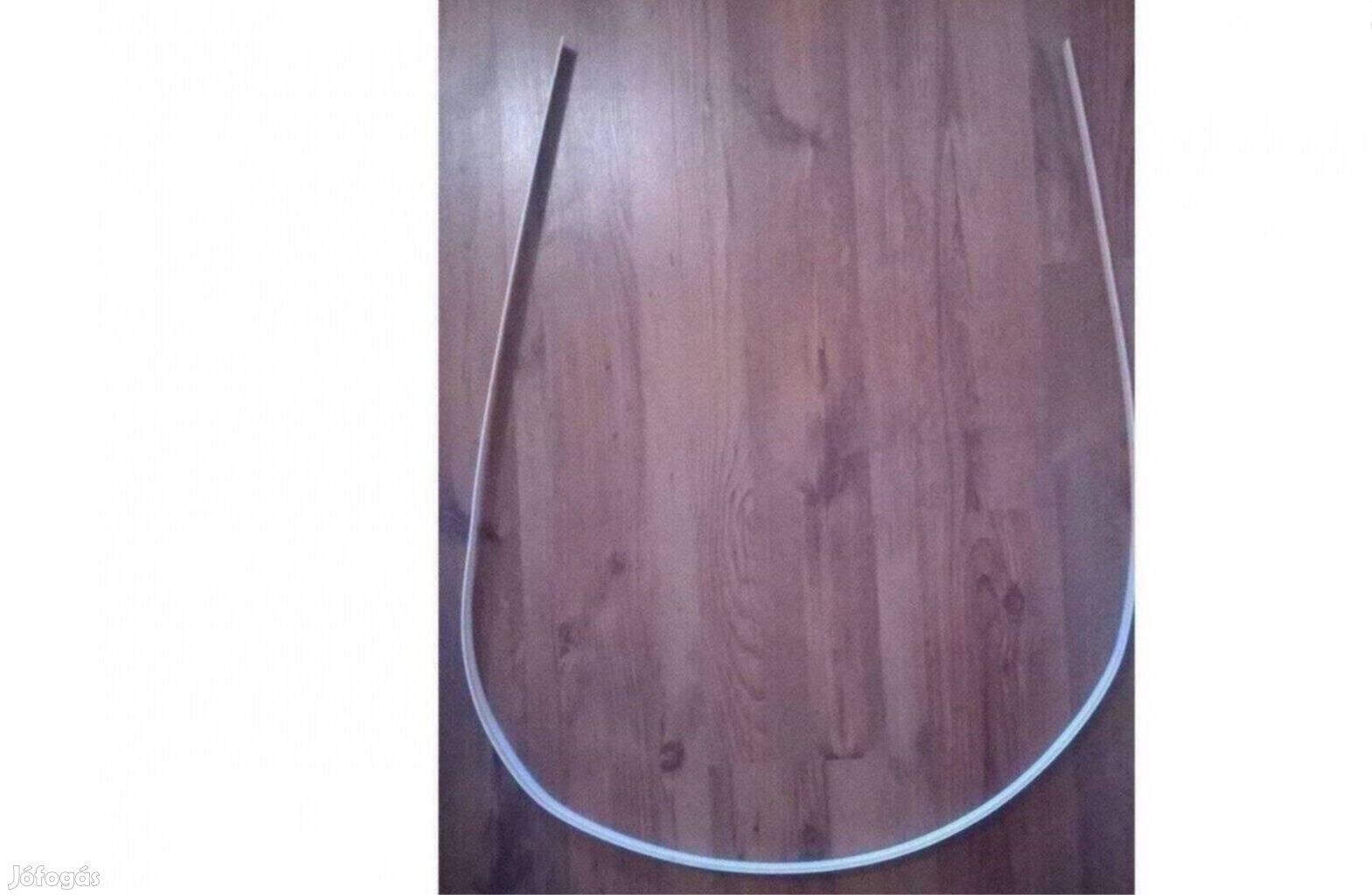 Új, PVC takaróléc fehér - 30x1 mm 220 cm ajtóhoz, ablakhoz