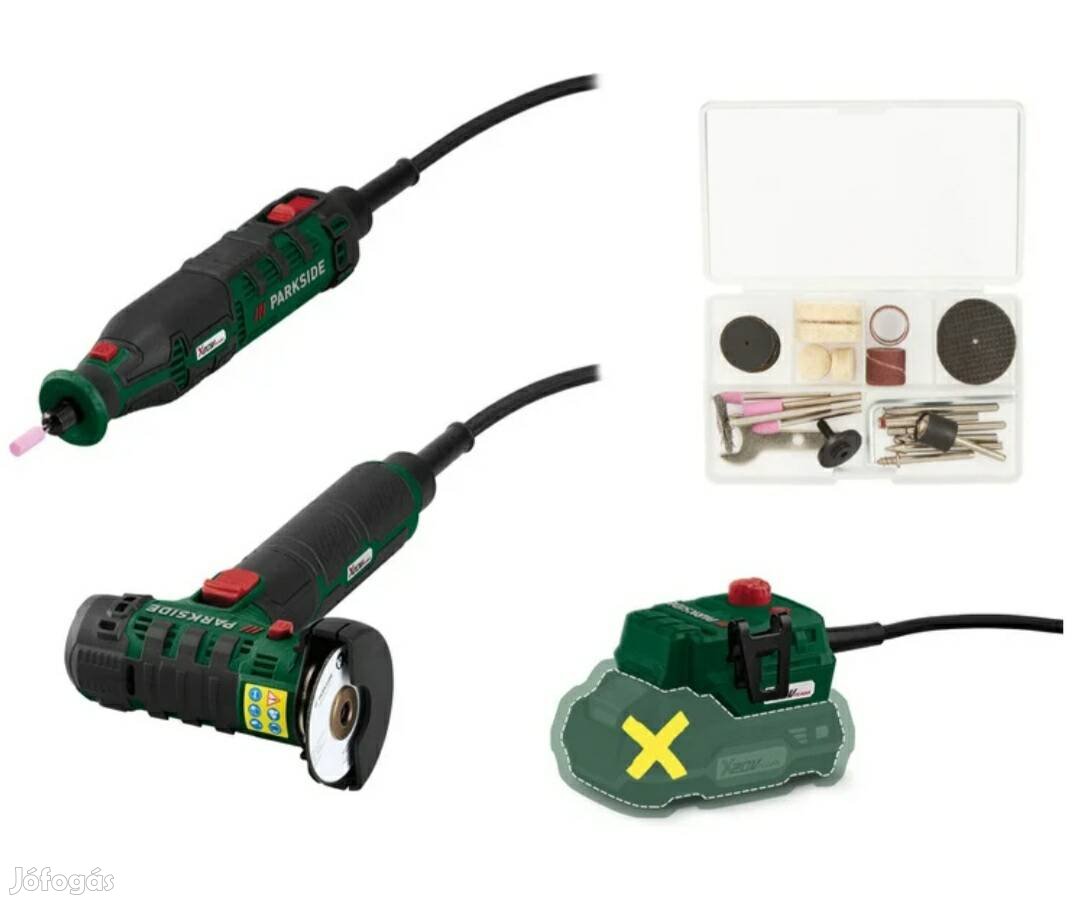Új, Parkside akkus mini flex és multi csiszoló, 3év garanciával