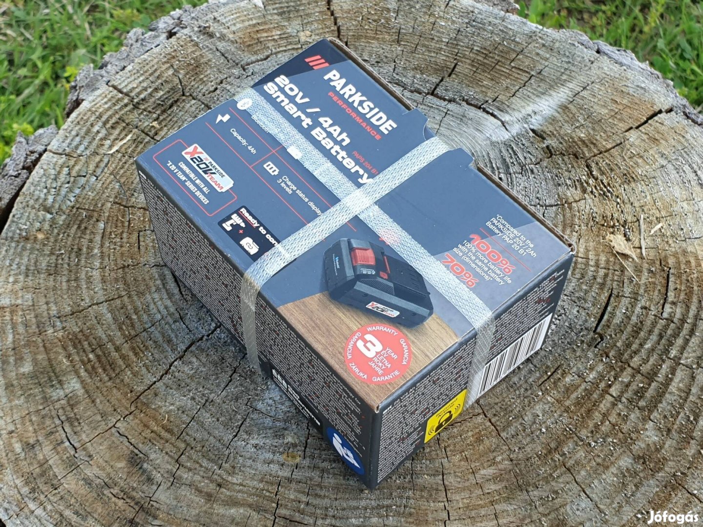 Új, Parkside smart akku 20V 4Ah
