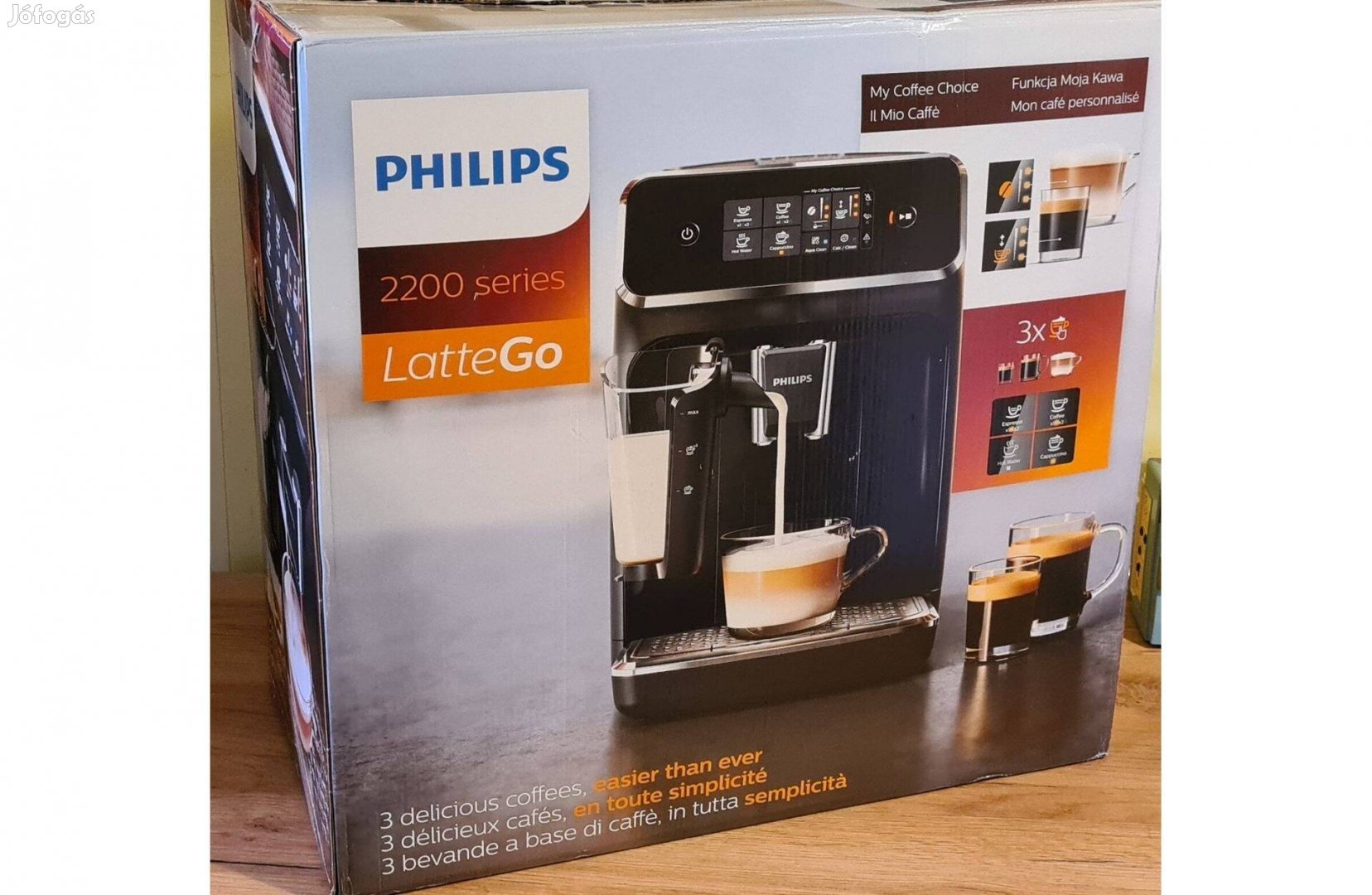 Új! Philips EP2235/40 Series 2200 Lattego automata kávéfőző