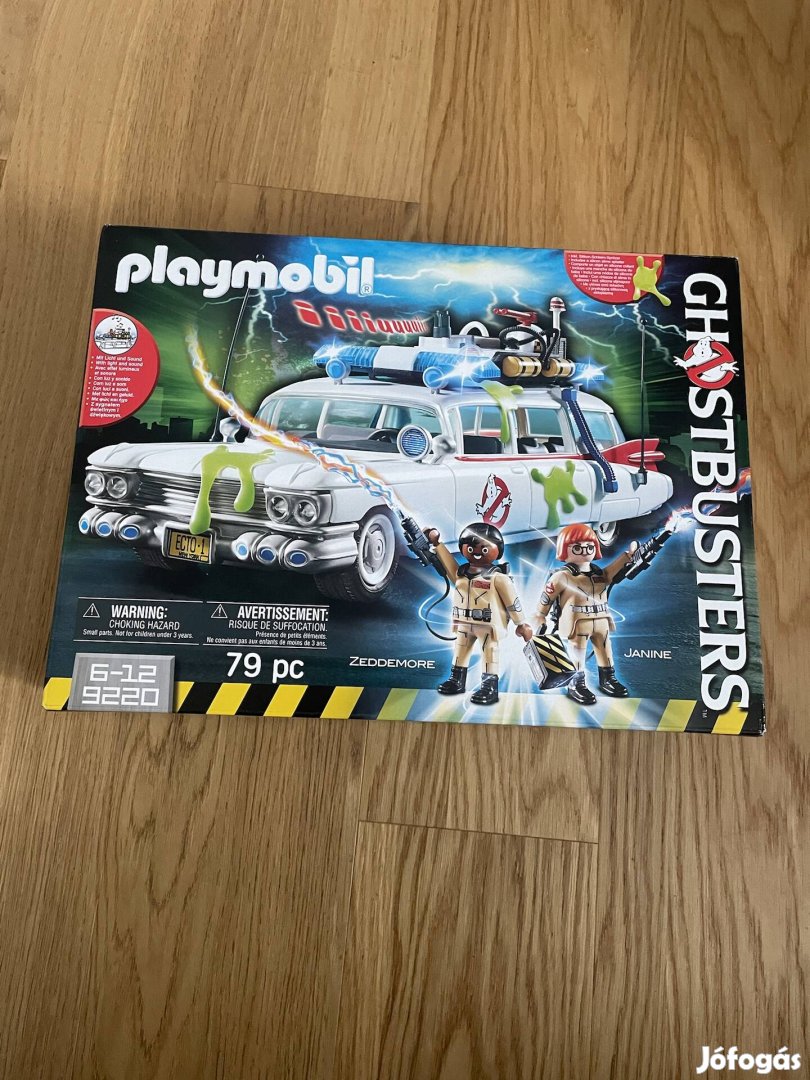Új! Playmobil szelemírtók/Ghostbusters