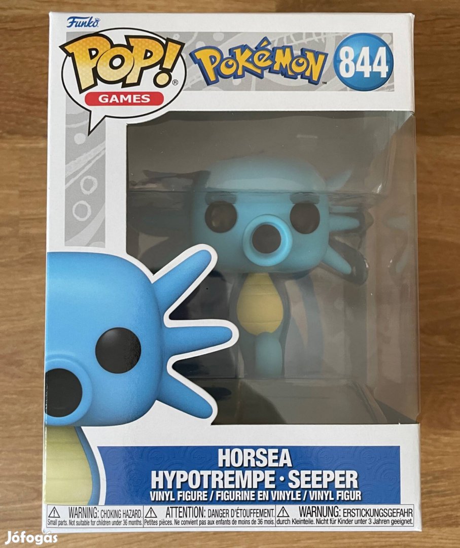 Új, Pop Pokémon Horsea figura eladó