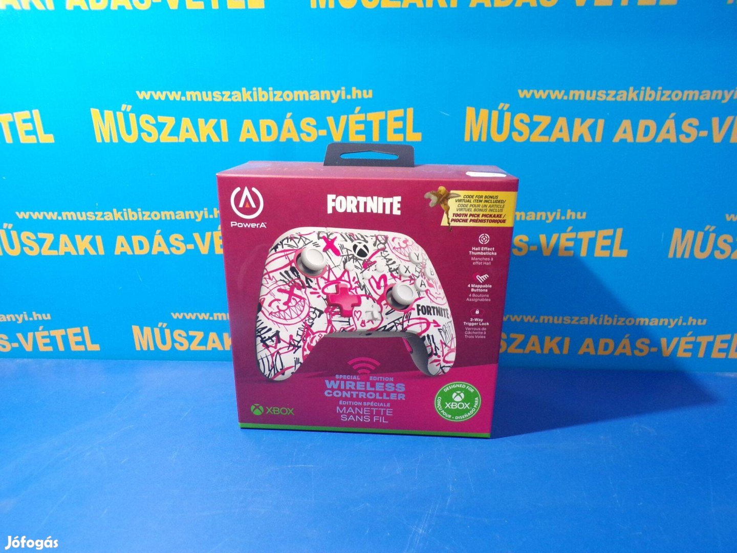 Új! Powera Controller for Xbox Fortnite Xbgp0400-01