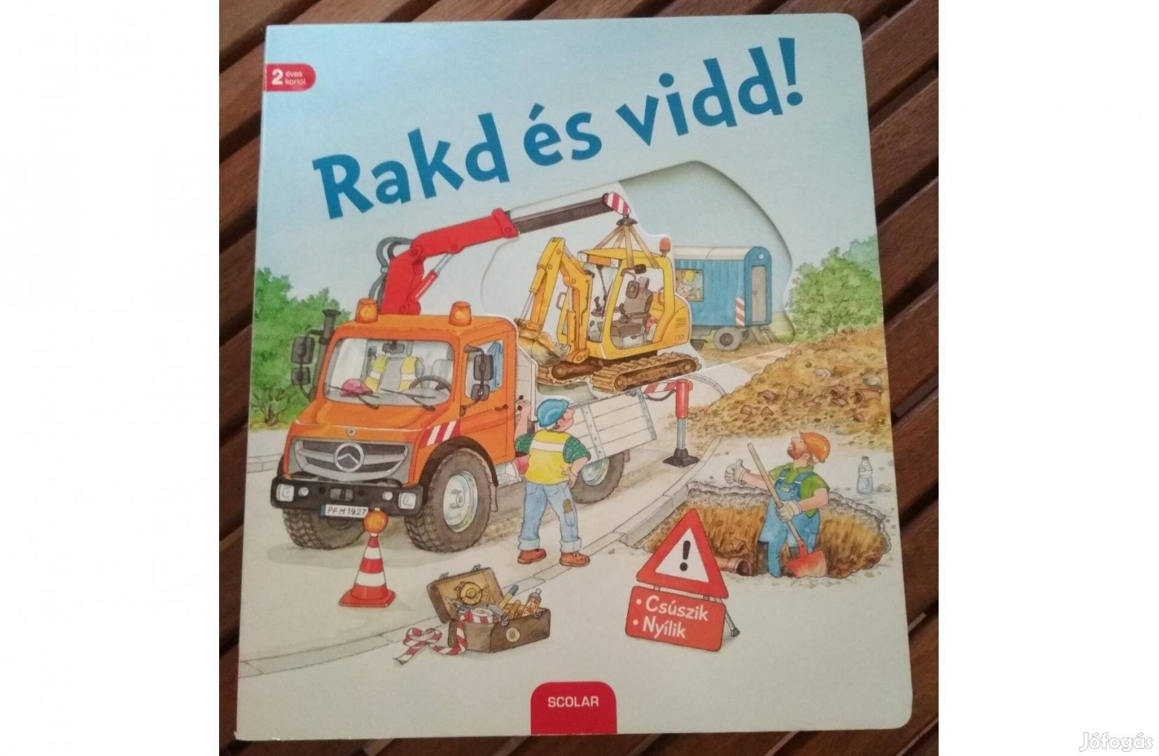 Új, Rakd és vidd könyv