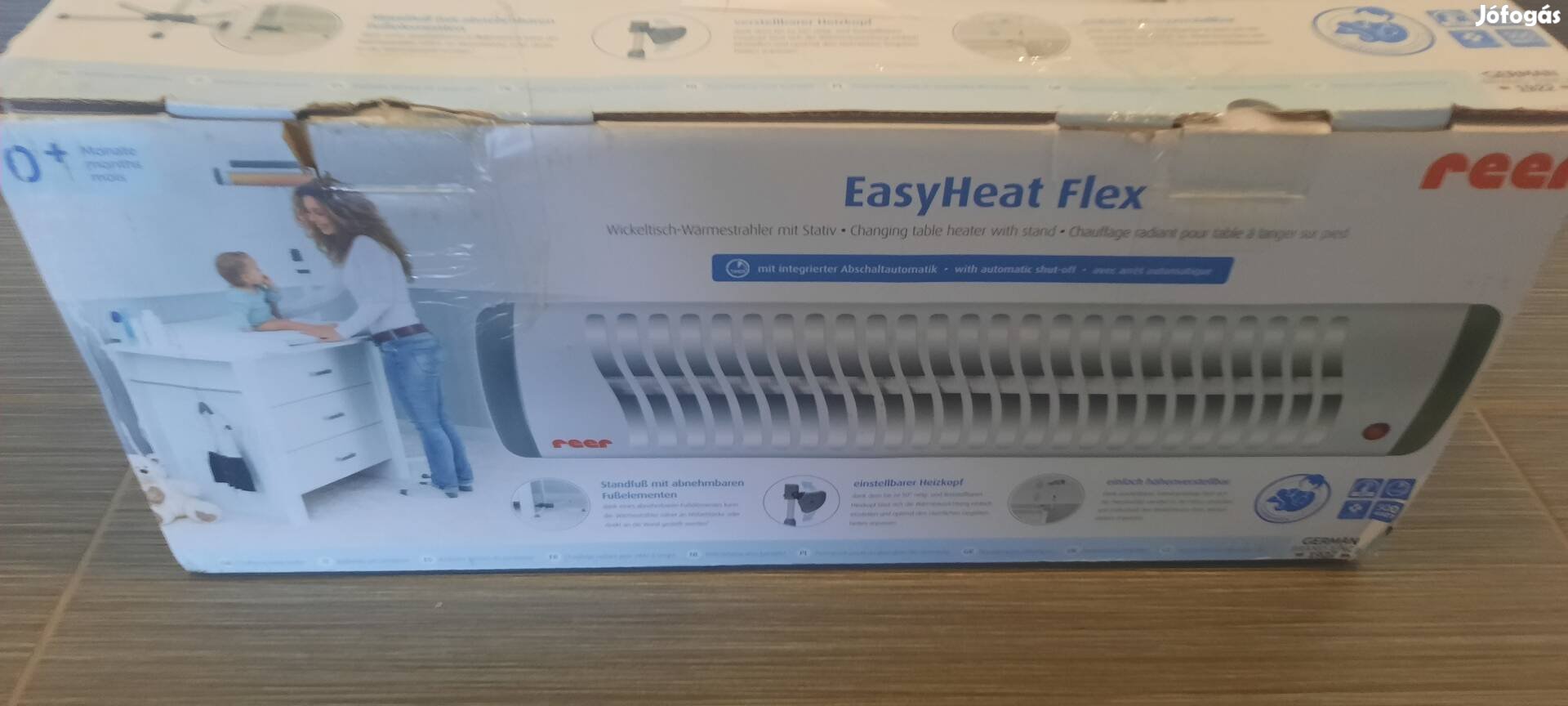 Új! Reer Easyheat Flex pelenkázóasztal melegítő