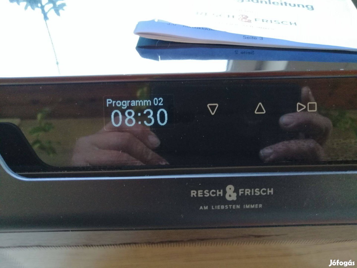 Új! Resch Frisch digitális szendvics és péksütemény sütő