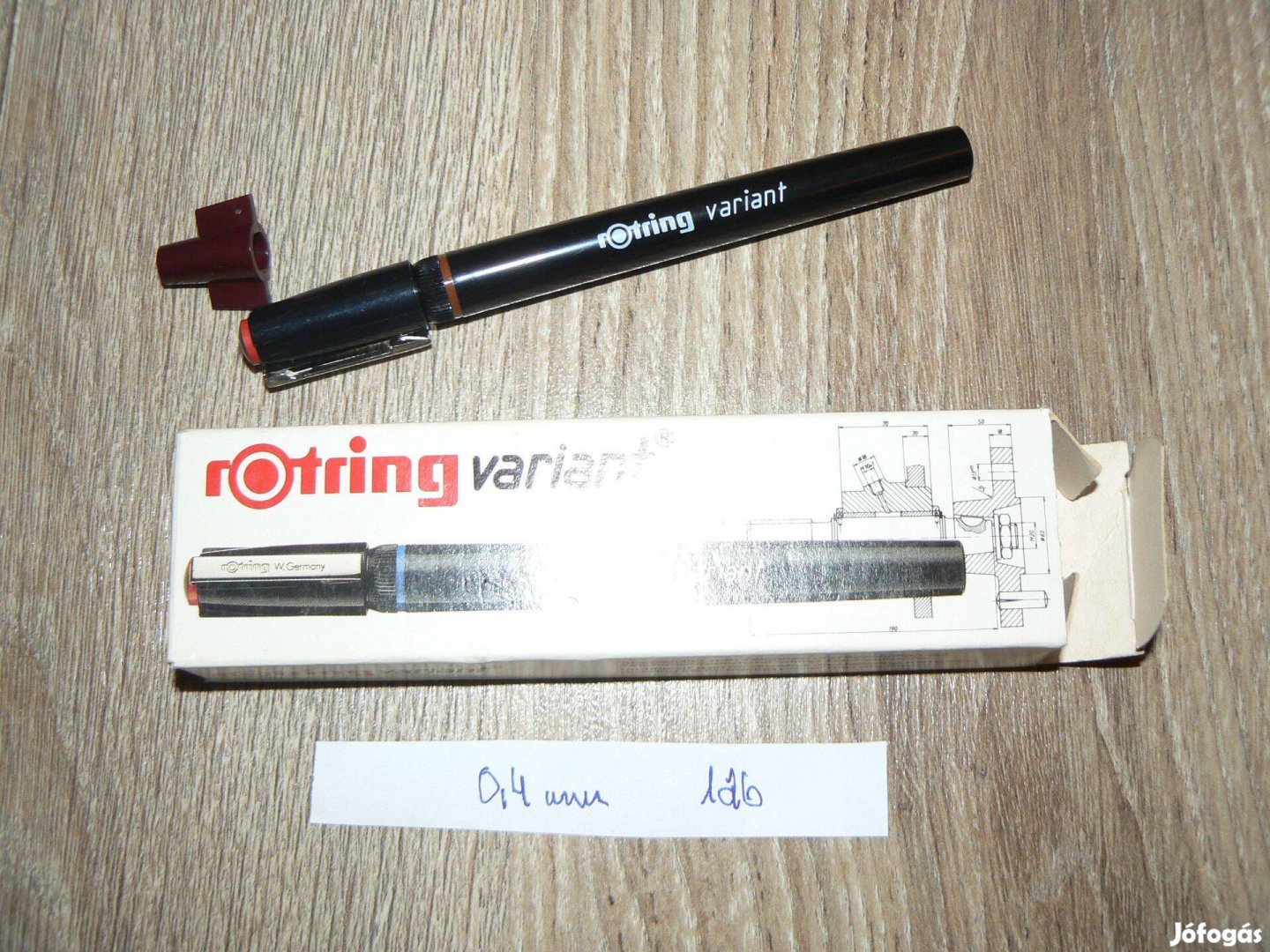 Új! Rotring Variant csőtoll 0,4 mm