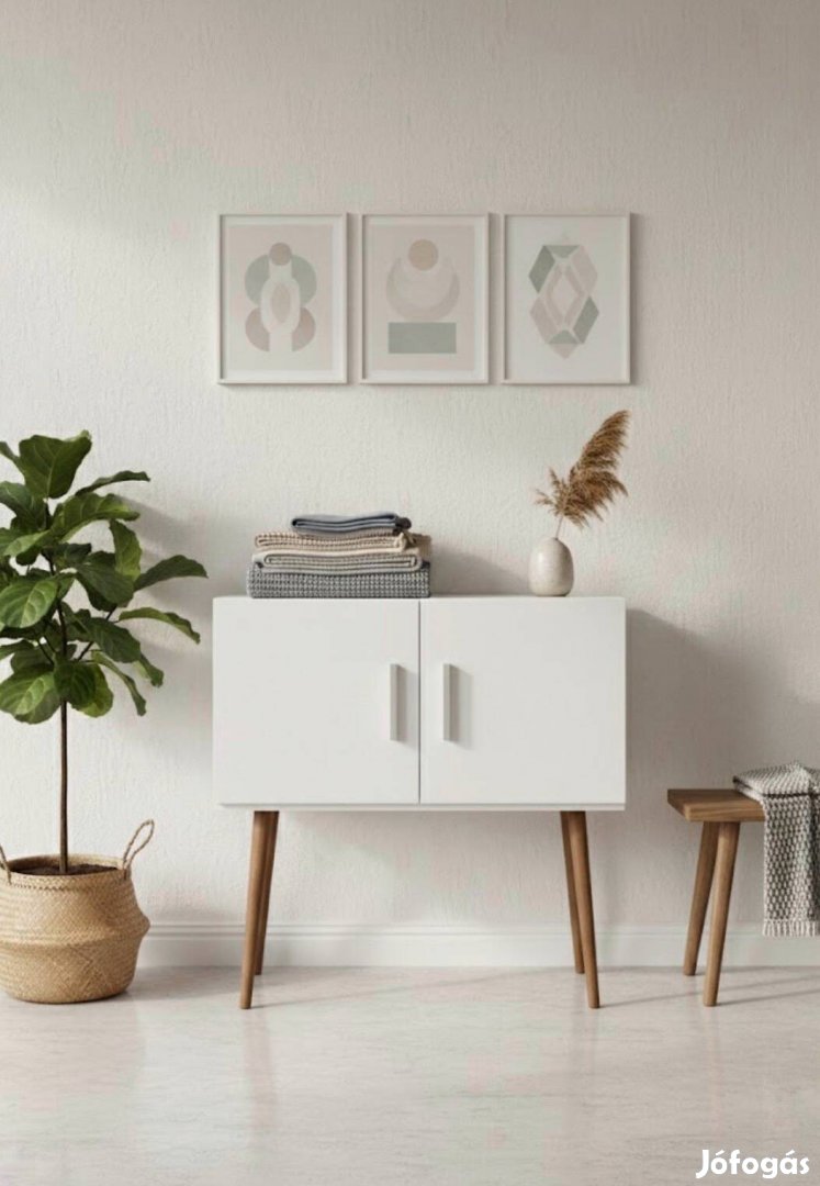 Új! Skandináv tároló szekrény.
