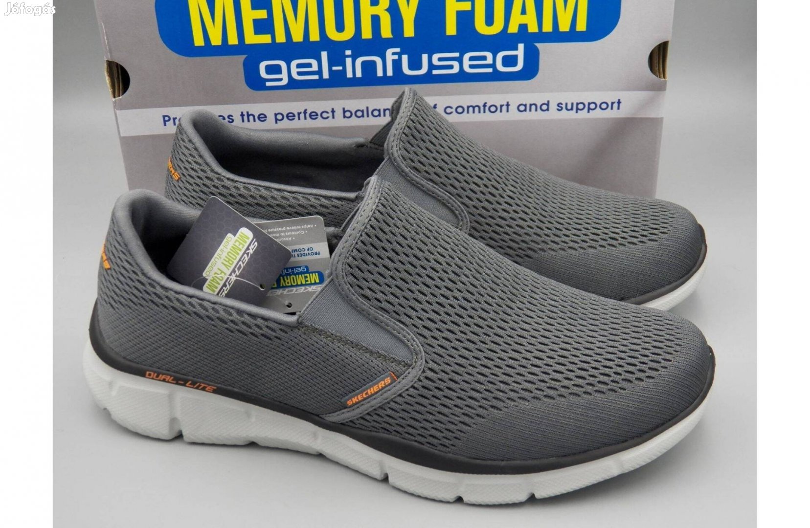 Új! Skechers memóriahabos belebújós cipő, 45 -ös