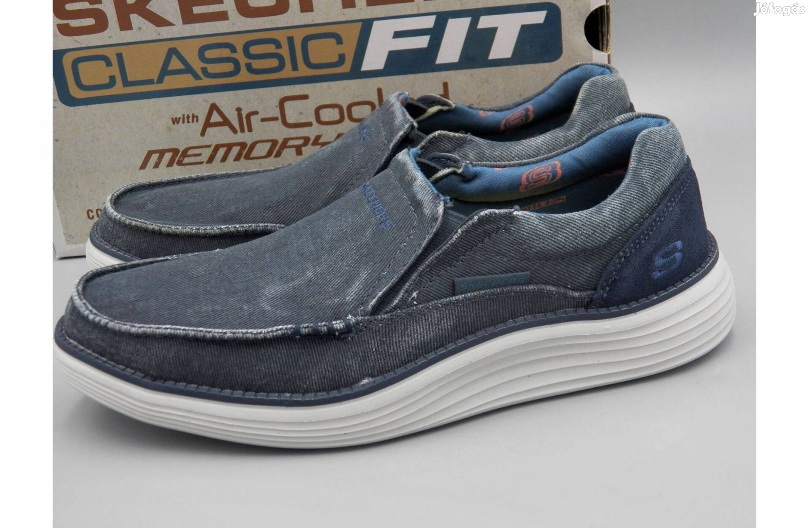 Új! Skechers memóriahabos vászon cipő, 40 -es