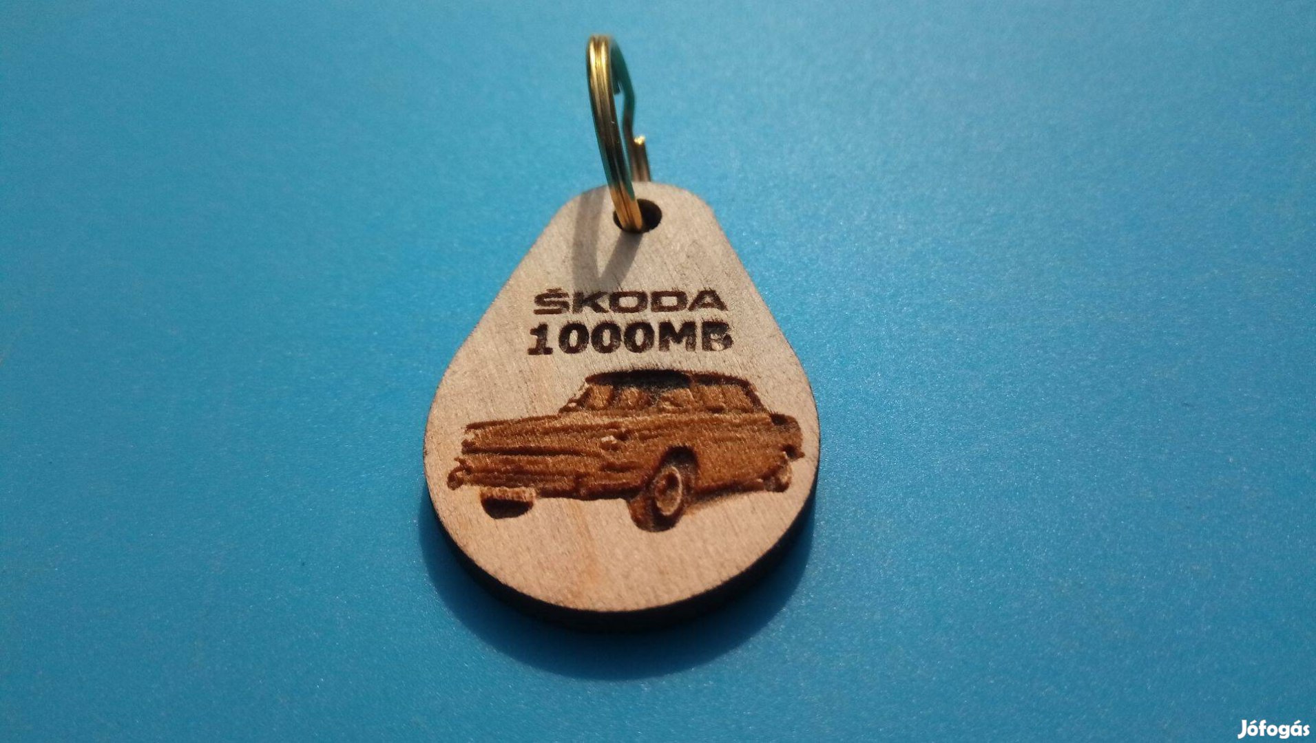 Új, Skoda 1000MB mintás kulcstartó