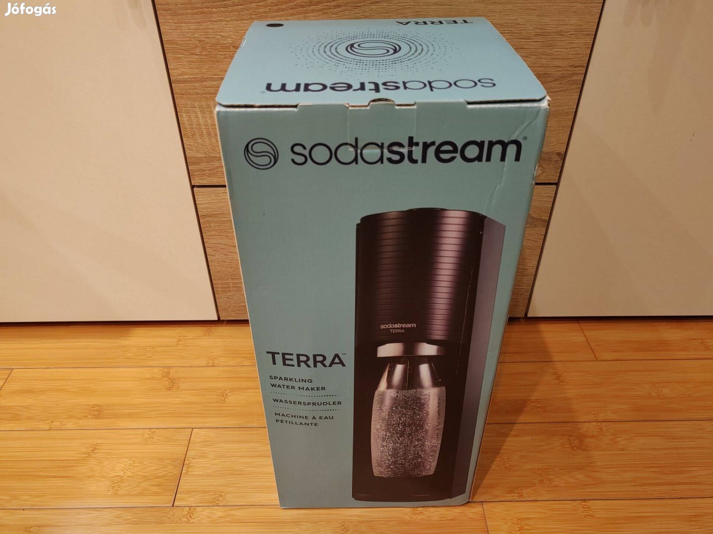 Új, Sodastream Terra Black szódagép