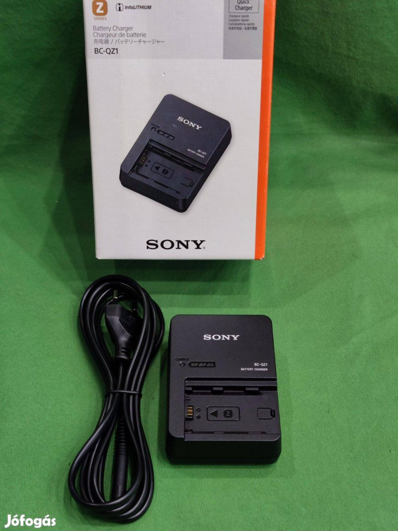 Új! Sony BC-Qz1 töltő, NP-FZ100 akkumulátorhoz - dobozában!