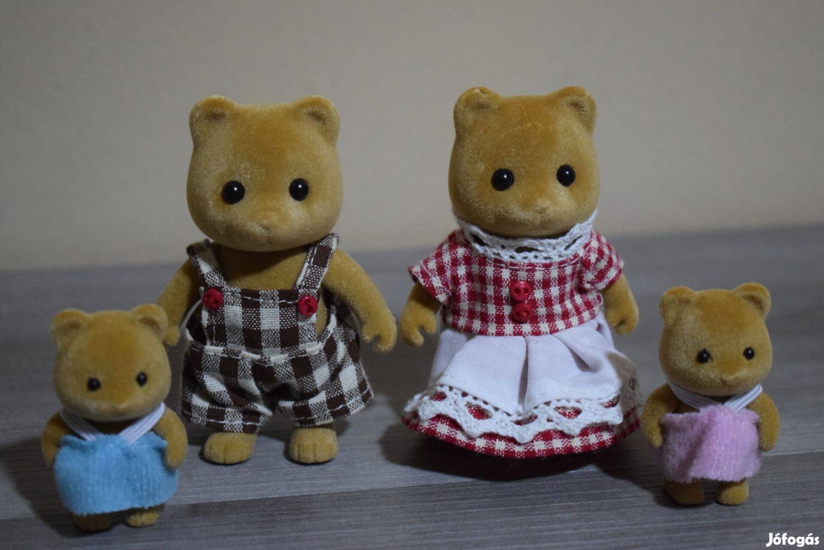 Új! Sylvanian medve-maci család /6/