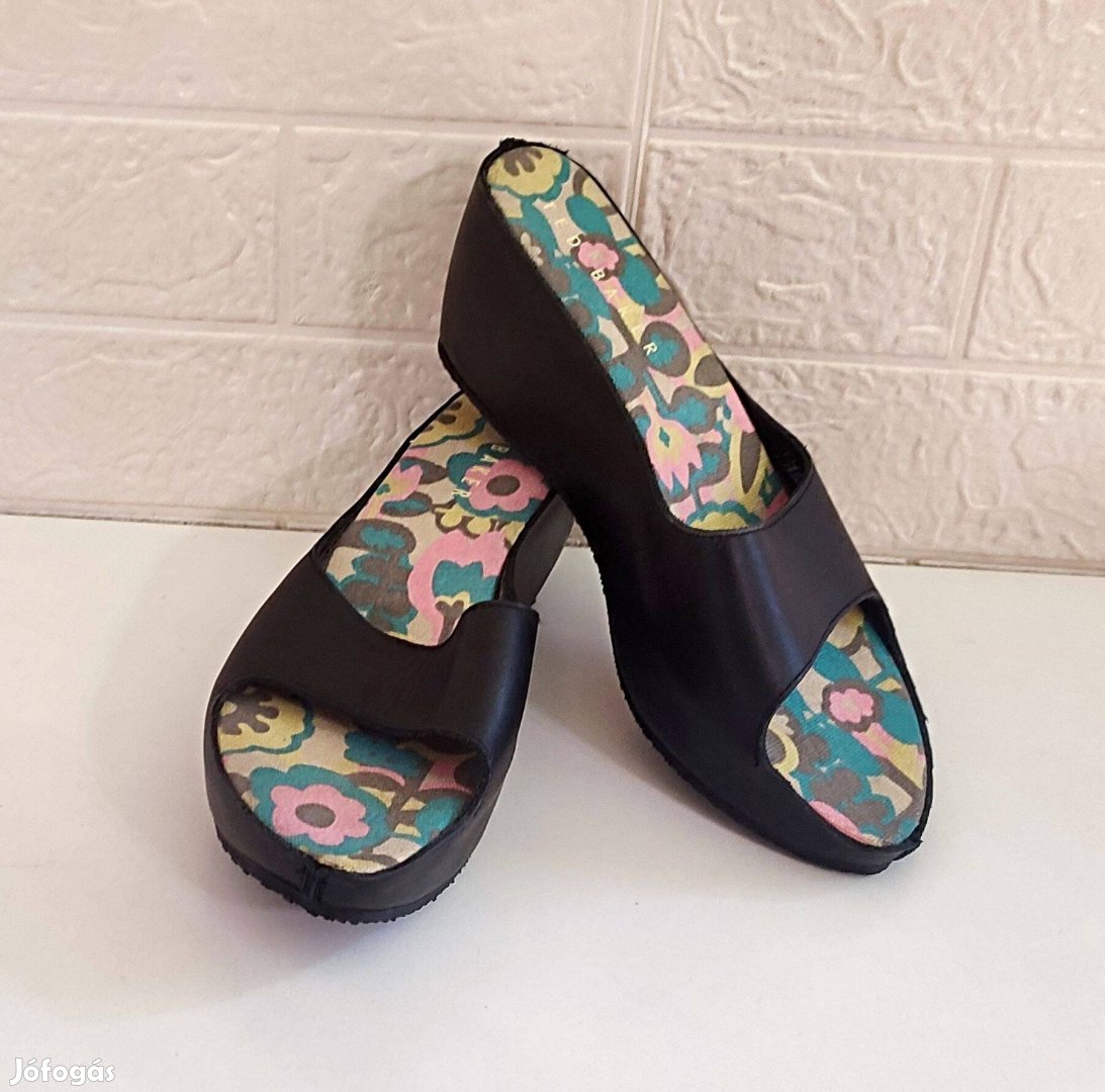 Új! TED Baker designer, bőr papucs 38-as