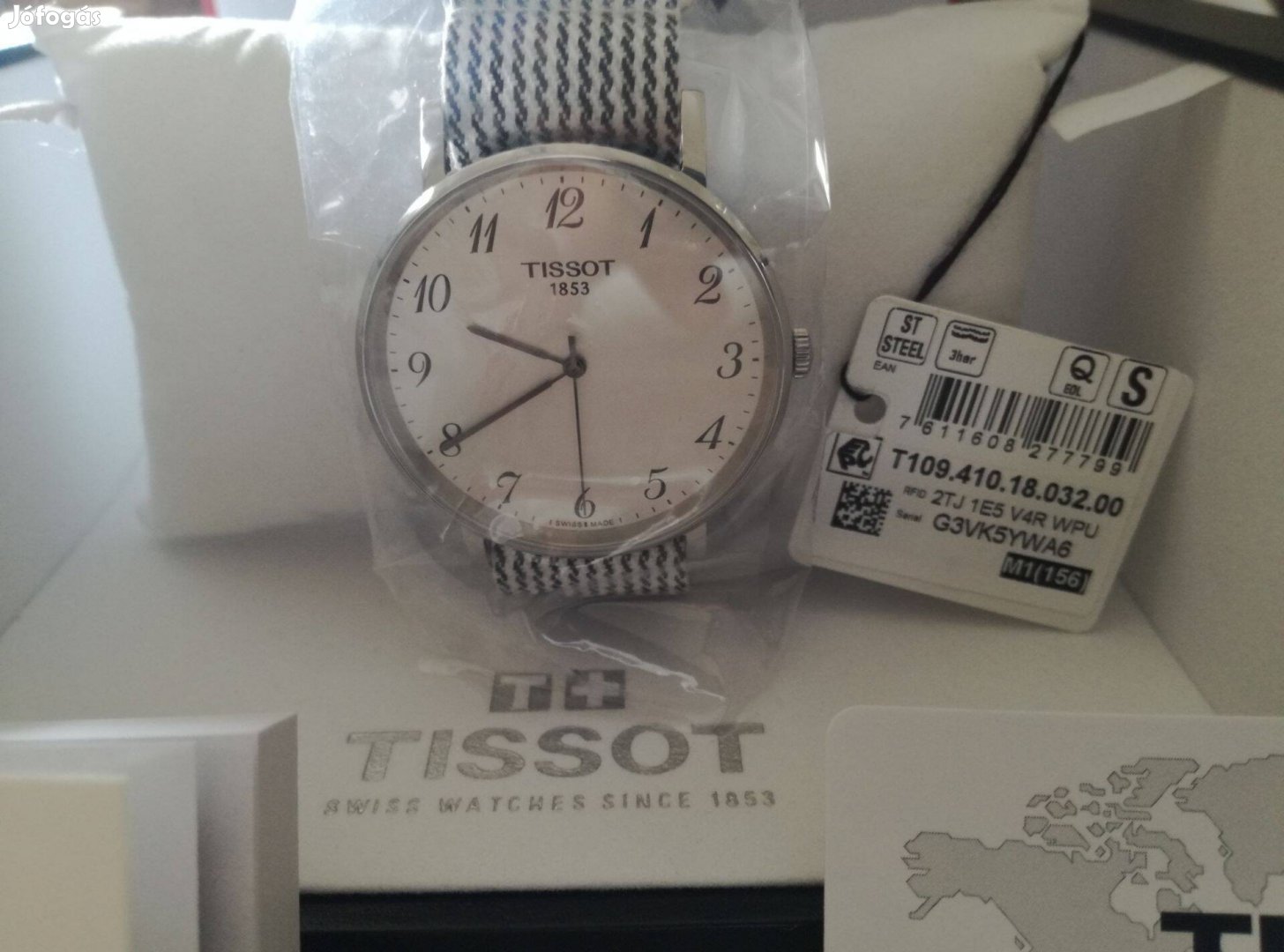 Új, Tissot Everytime unisex, full szett